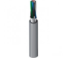 Cable Internal Alarm 4C F/SCN 0.22sqmm (LIY(ST)Y) 100m/Roll – Grey