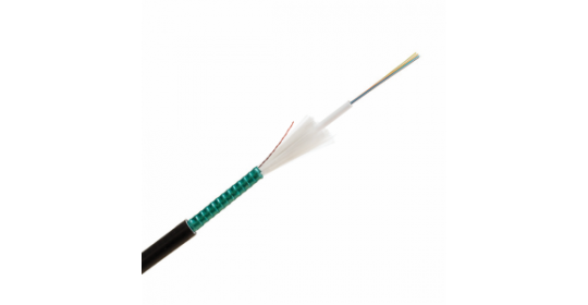 Cable In/Out FO 4C 50/125 CLT Steel Wire Armored – Black