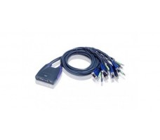 Cable KVM 4-Port USB Audio Enabled - 1.8m