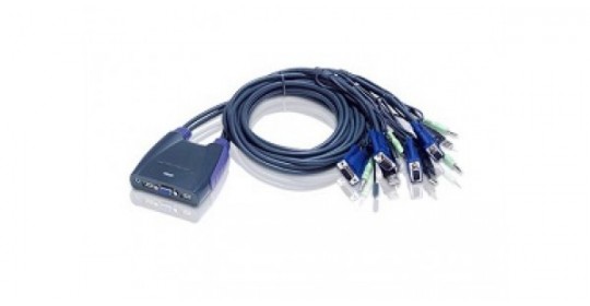 Cable KVM 4-Port USB Audio Enabled - 1.8m
