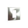 Face Plate 1G Single Screwless Brushed Stainless