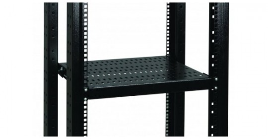 Shelf Fixed 1U W450 D550 100kgs - RAL9005