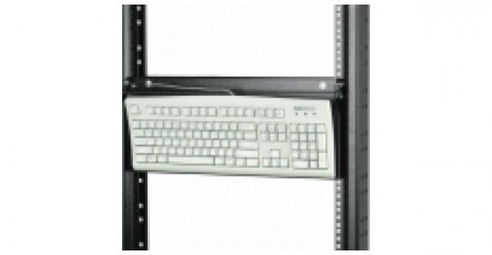 Shelf Keyboard 1U - Foldable - RAL9005