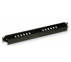 Cable Manager 1U Metallic H40 D60 - RAL9005