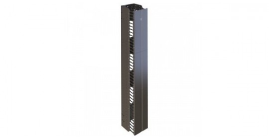 Cable Manager Vertical High Density-Open Frame-Front Only