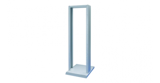Open Frame 19" Single 42U Vertical Extrusions RAL7035