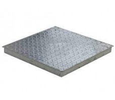 Manhole Concrete 445x445 Cover +Galvd Steel Rise Frame