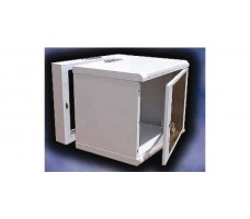 Cabinet 9U W600 D550 Double Section RAL7021