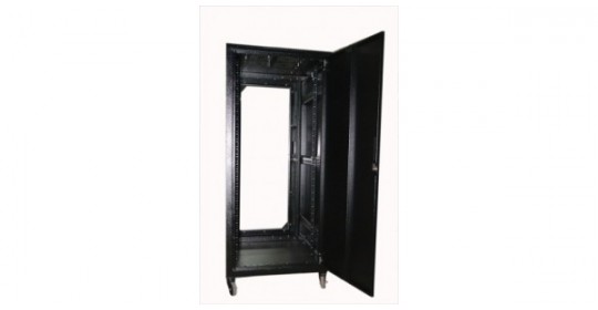 Cabinet Server 27U W600 D1000 With Back Door S/Bolted