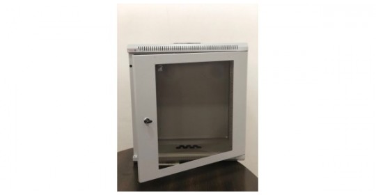 Cabinet 12U W600 D300 Single Section - RAL7035