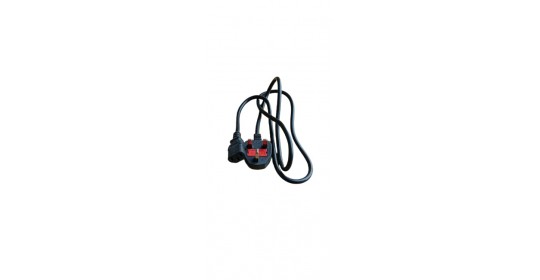 Power Cord And Guard For Single Fan