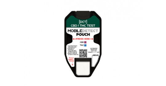 Mobiledetect Pouch-CBD/THC Differentiator>0.3% W/QR DCT