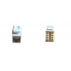 Keystone Jack CAT6 UTP - White-EPN