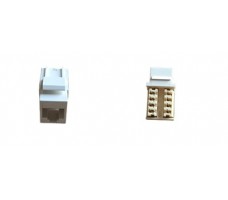 Keystone Jack CAT6 UTP - White-EPN