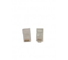 Connector RJ45 CAT6 50 Mic Gold Plated W/Built In Slot