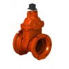 6",NRS GV ANSI, F-501-W, Resileint Wedge, 300 PSI,ULFM/QCD