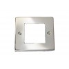  Face Plate Chrome Single Gang (Double Face Plate)