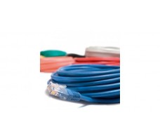 Patch Cord Booted CAT5E 1m - Blue - Fusion