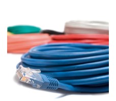 Patch Cord Booted CAT5E 5m - Blue- Fusion
