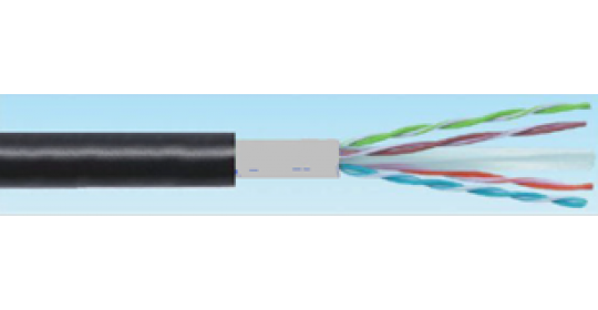 Cable External 4pr UTP Cat6 PE 500m/Roll