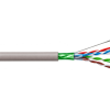 Cat5e Shielded Network Cable 500m Roll Grey PVC Jacket. Cat5e Shielded Network Cable 500m Roll Grey PVC Jacket.