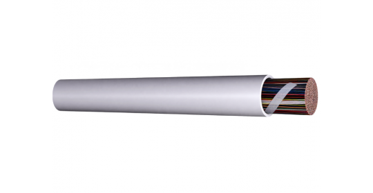 10 Pair Indoor Telephone Cable 0.5mm Ivory For Telecom Wiring.