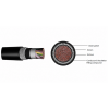 20 Pair Armoured Outdoor Telecom Cable 0.5mm Jelly Filled.