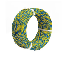 Cable Jumper Wire 1X0.5 CS13A Yel/Blue Tinned 100m/ro