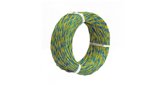 Cable Jumper Wire 1X0.5 CS13A Yel/Blue Tinned 100m/ro