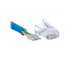 Connector RJ45 CAT6 50micron - Gold Plated