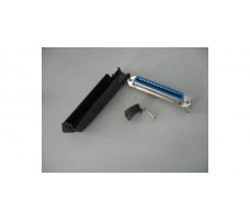 Telco Connector 50Pin Female W/Plastic Hood-Solder Type