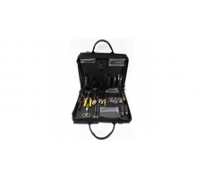 Tool Kit Lan Zipper W/o Test Equip - Black Cordura (100-47