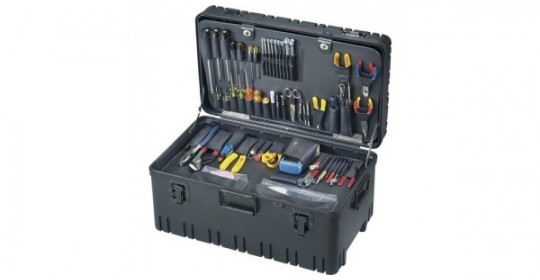 Jensen Tools JTK-53LW Deluxe Communications Kit in Roto-Rugged™ Wheeled Case