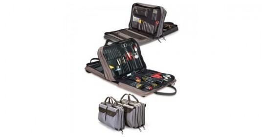 Jensen Tools JTK-7500 Inch Medical Equipment Kit in Single Gray Ballistic Nylon Case