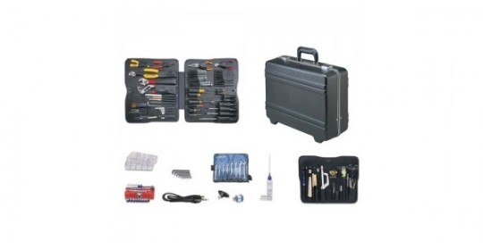 Jensen Tools JTK-77DP Deluxe Field Service Kit in Lightweight Deluxe Poly Case