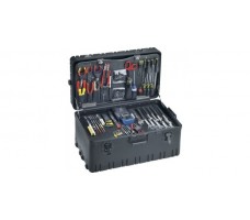Jensen Tools JTK-91LW Inch Electro-Mech. Installer's Kit in Roto-Rugged™ Wheeled Case