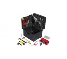 Jensen Tools JTK-91WW Inch Electro-Mech. Installer's Kit in Roto-Rugged™ Wheeled Case