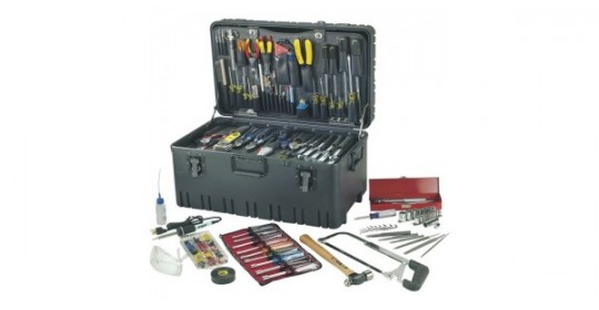 Jensen Tools JTK-97LW Kit in Roto-Rugged™ Wheeled Case, 24-7/8 x 14-1/2 x 12"