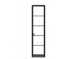 Wall-standing cabinet with door,5 FH(D430).