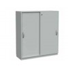 Stackable cabinet with sliding doors 3 FH (D 650).