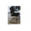 Visitor‘s Chair black dot Cantilever