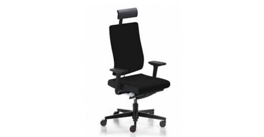 Operator 24/7, padding backrest, arm rests, head rest.