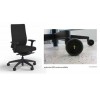 Cushion, without armrests, ESD, Swivel chair se:do.