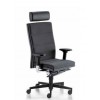Mr. 24h, black fabric, armrests, head rest.