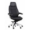 Svenstol S5 control chair with foldable and height-adjustable armrests.