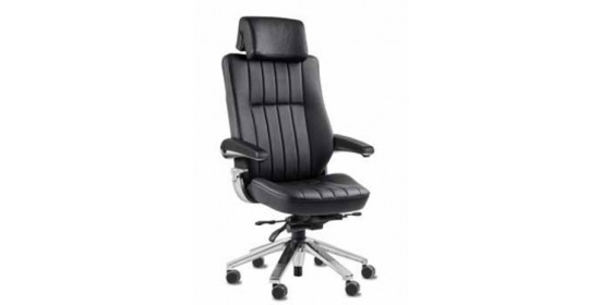 Svenstol S6 control chair with folding armrests.