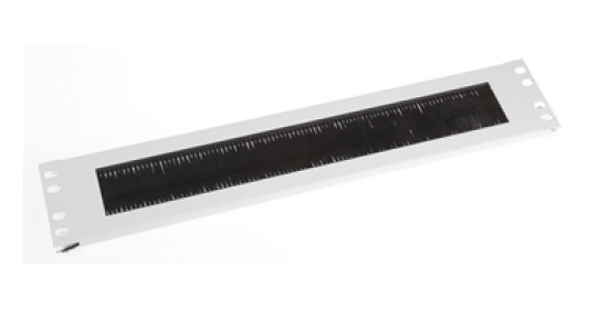 Cable Guide Panel 2U - RAL7032