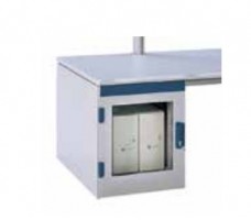 Elicon 19” container ,front Glass Door, 12 HU,W589,h536.