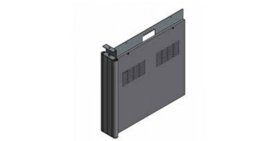 Shortened 19“ rear panel for trunking + IM Profile.
