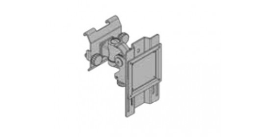 Monitor Arms for functional rail - Type D, short (130 mm).